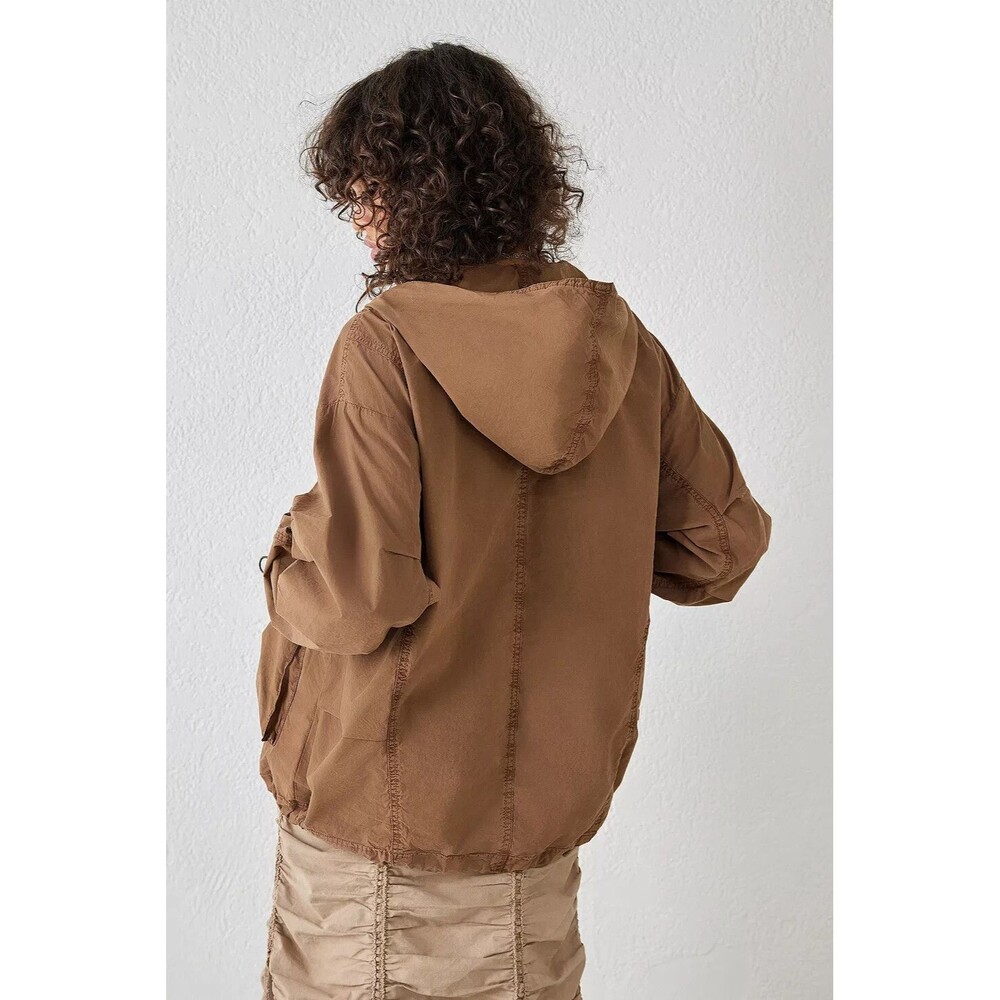 Urban Outfitters UO Kai Anorak Jacket Hoodie Top Cotton Oversized S NWD 265036 - Picture 4 of 11